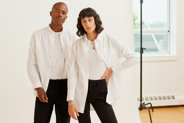 Kotn offers stylish basics made from Egyptian cotton. 