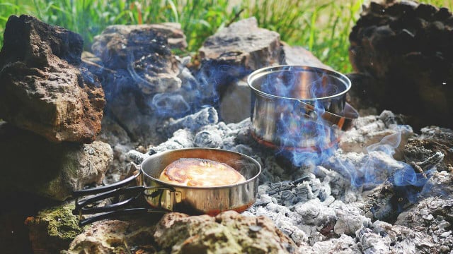 vegetarian camping meals