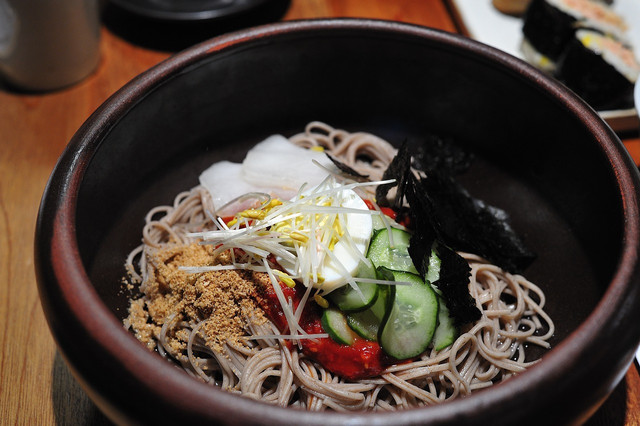 Try out Japanese soba noodles.