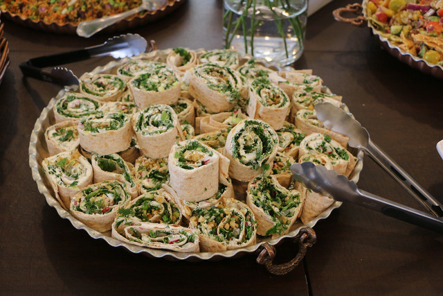 Wraps are an ideal lunch idea for teens because they are so customizable. 