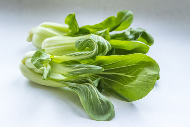 Bok choy can be washed whole.