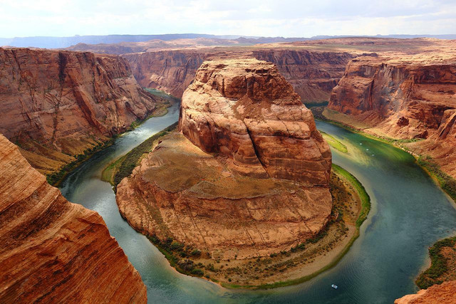 Check out the Grand Canyon by train.