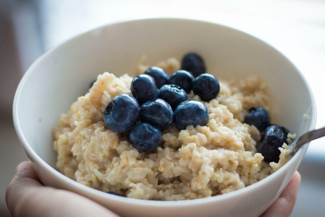 Oatmeal and grains are high in fiber, which helps your liver function properly. 