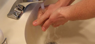 Hand washing steps