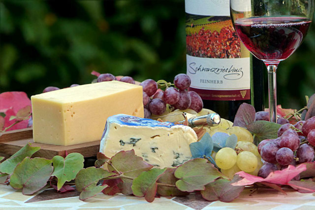 You can't go wrong with the classic wine and cheese gift for environmentalists.