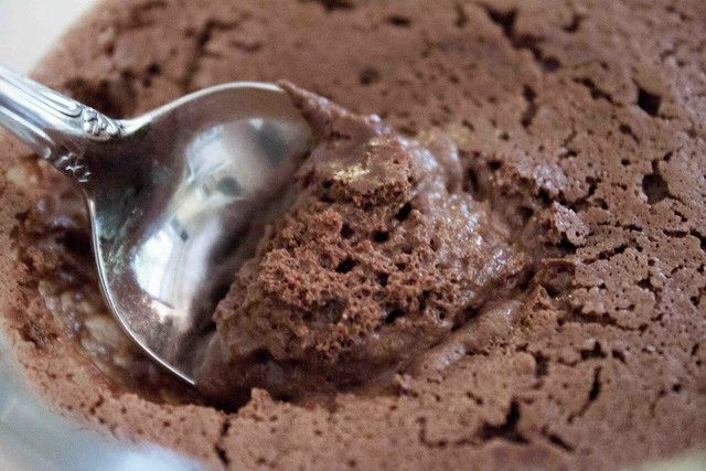 Dark chocolate can be used in a number of vegan desserts. 