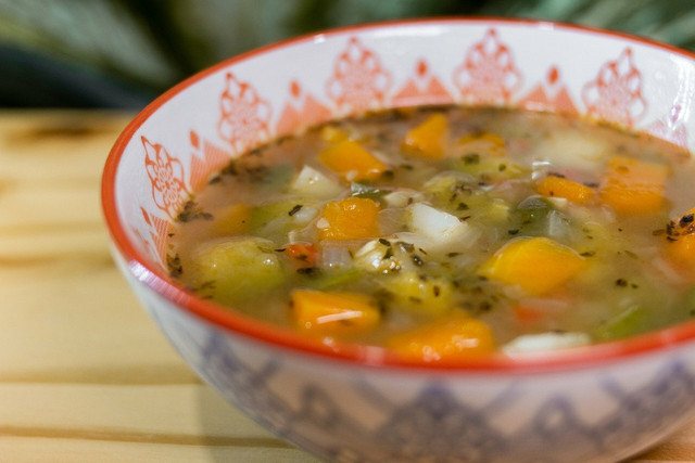 This hearty freekeh soup recipe is full of all the nutrients and calories you need to get you through a tough winter day. 