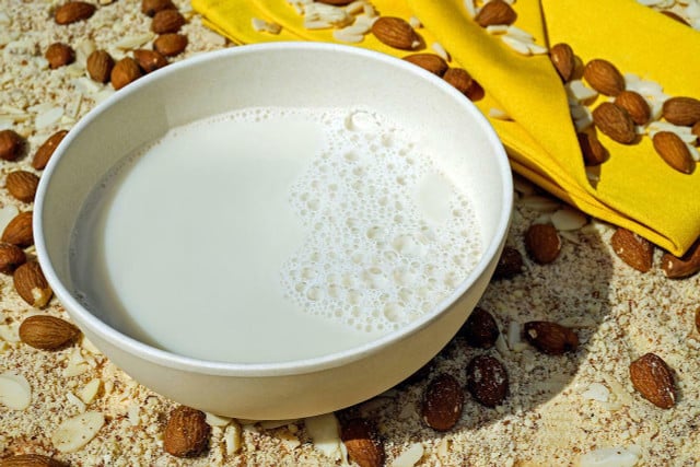 Almond milk might not be the best plant based milk for the environment. 