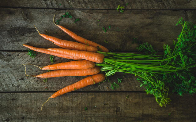 Carrot tops can be used to make sauces like pesto and chimichurri. 