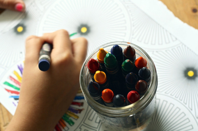 Kids will love drawing with their new recycle crayons.