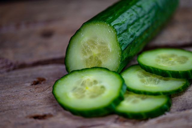 cucumber sliced