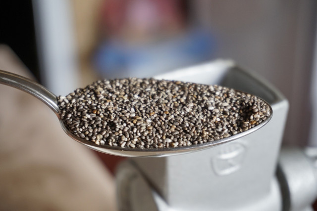 Substitute chia seeds for xanthan gum at a ratio of 1:1.