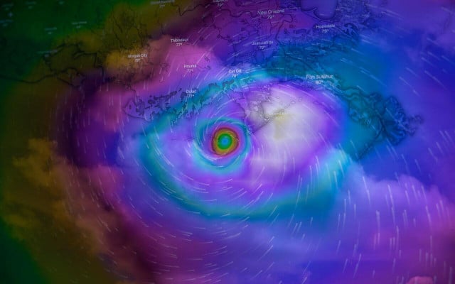 Hurricanes can be detected and tracked. 