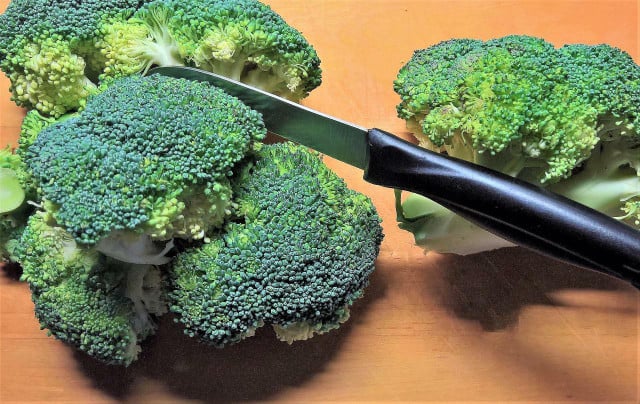 Broccoli florets have a range of health benefits.