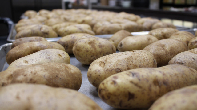 How to reheat a baked potato.