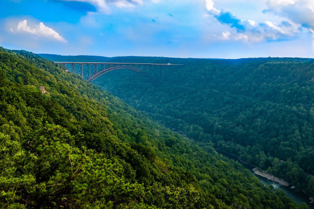 Head to the New River Gorge for adventure.