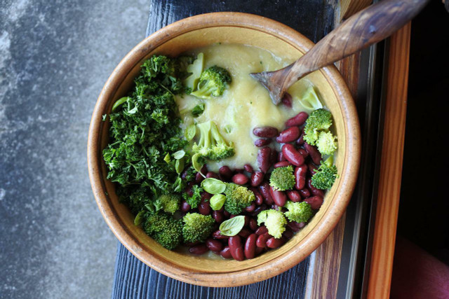 Add protein and texture to soup broths to make some of the best soups this fall.