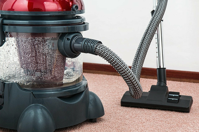 If using a vacuum to dry wet carpet, make sure you use a wet vac. 
