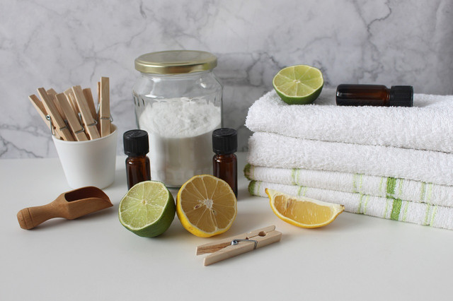 Choose your favorite blend of essential oils for your DIY linen spray.