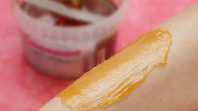 Body hair removal at home sugaring paste