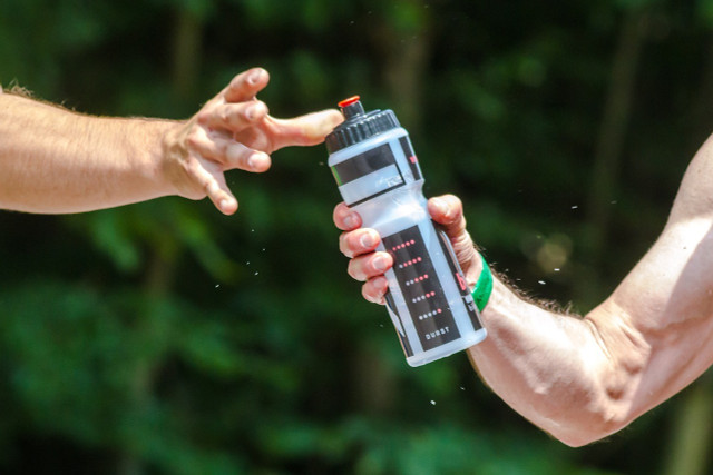 People usually drink too much water during or after exercise.