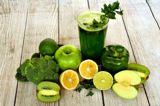 A green smoothie is a great way to add fiber after your workout.