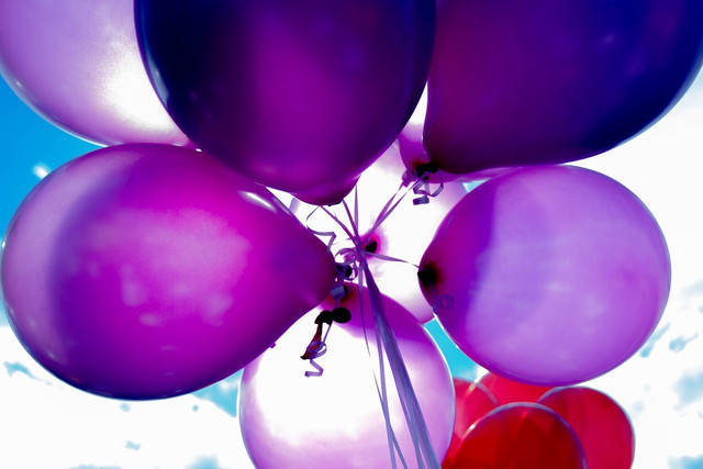 While latex balloons are 'biodegradable', they are still harmful for the environment.