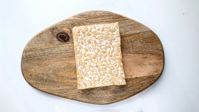 Tempeh is a naturally fermented source of protein.