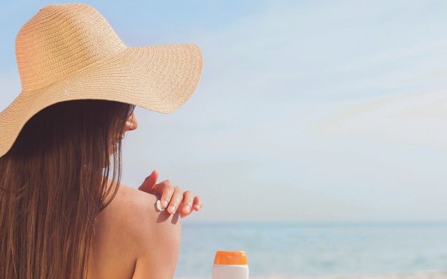 Wearing (physical) sunscreen is a must.