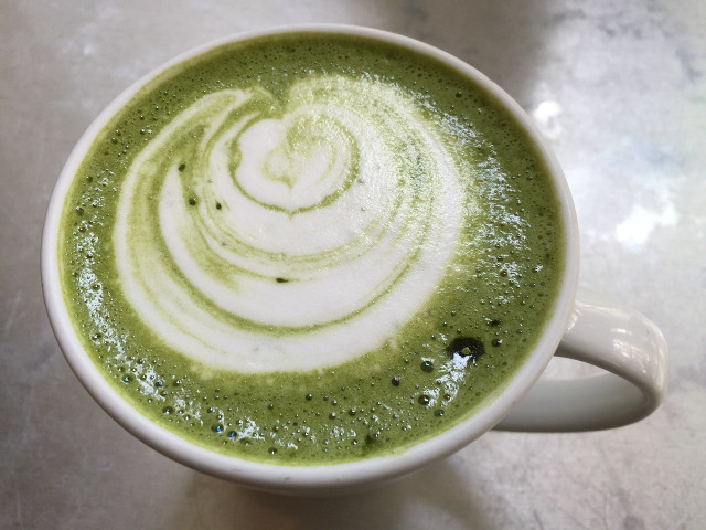 Drinking matcha lattes can help decrease inflammation of your skin.