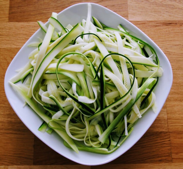 Try raw summer squash in salads, slaw, or even as "zoodles".