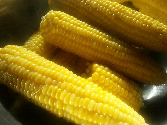 Use fresh American grown corn for your vegan corn chowder. 