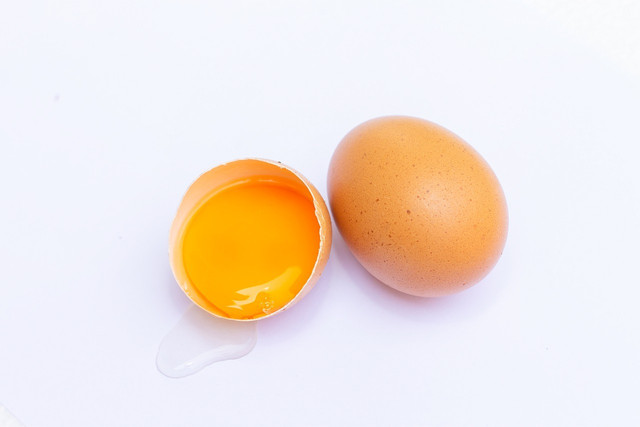 Eating raw eggs makes you at higher risk to bacteria exposure.