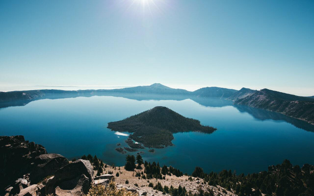 Crater Lake has some of the cleanest water in the world, making it a clear addition to our natural wonders of the US list. 