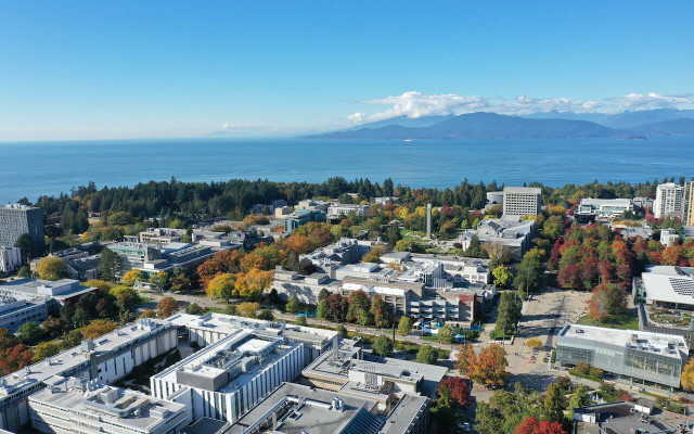 UBC has two campuses, one in Vancouver and one in Kelowna. 