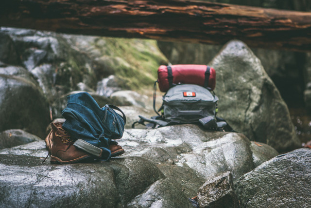 Keep your gear safe when backpacking in the rain.