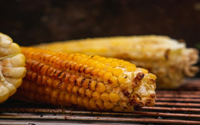 Rosemary butter makes a great addition to grilled corn on the cob. 