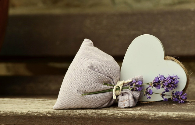 Lavender sachets are a natural alternative to mothballs.