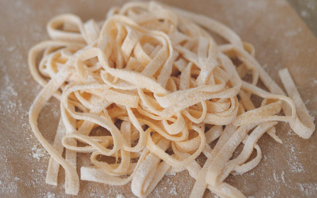 Fresh pasta will help make this cantaloupe recipe shine. 