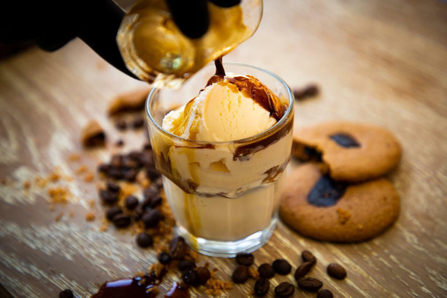 Coffee and ice cream are a great combo! Try this recipe.