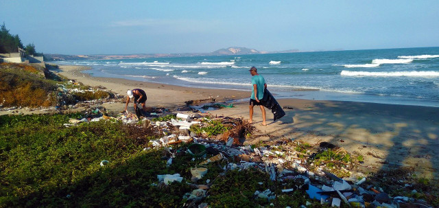 Volunteer for beach clean-ups to keep the ocean healthier.
