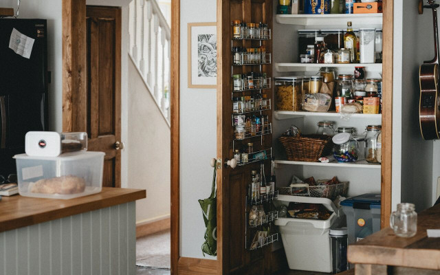 Avoid pantry bugs by keeping your space clean.