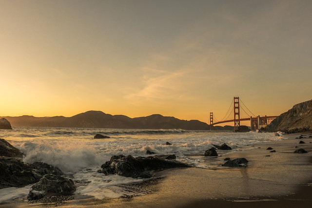 Pack your picnic blanket and take a trip to Baker Beach.