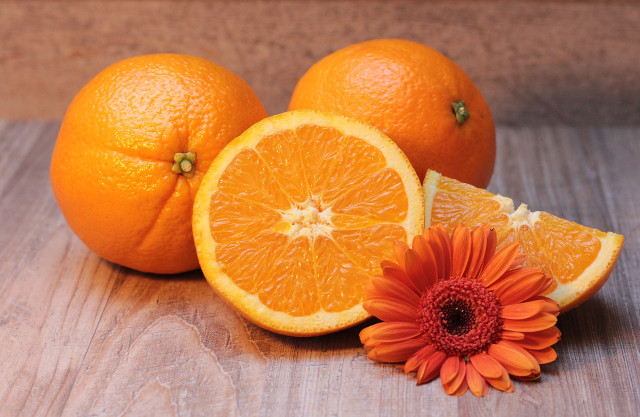 Inject some refreshing zest with a medium-sized orange.
