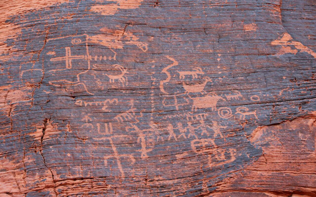 Petroglyphs can also be found in other nature areas in the state.