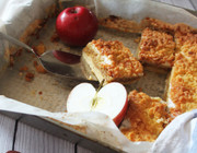 Vegan apple pie crumble recipe