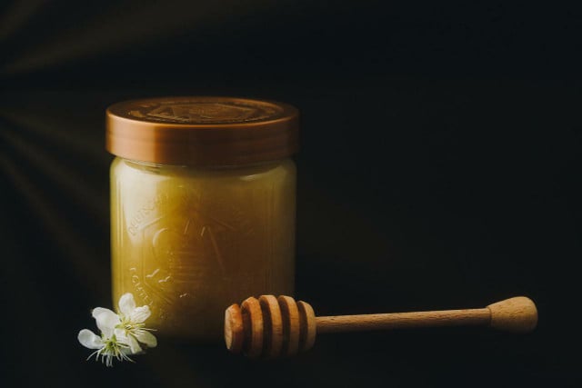 Raw honey is minimally processed.