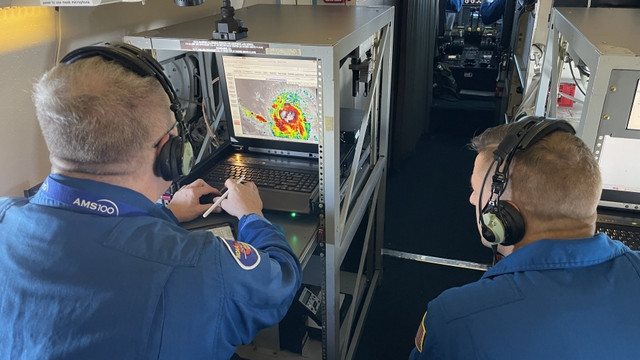 NOAA Flight Directors monitor Hurricane Elsa during July 02, 2021