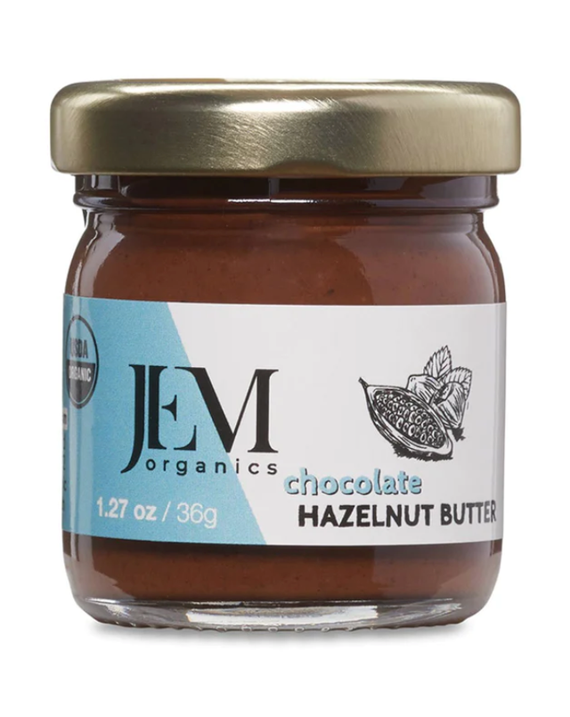 A healthy Nutella alternative is made by JEM organic's. 