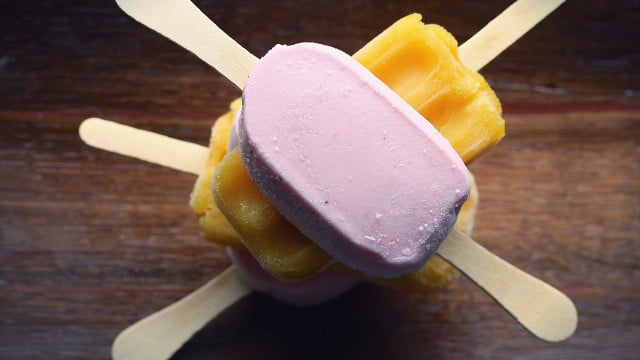 Boozy popsicles